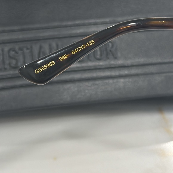 GUCCI 64mm GG0595S Gradient Oversize Round Sunglasses - Picture 12 of 15